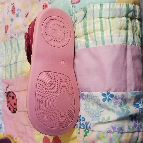 Matilda Jane Livie and Luca Limited Edition Cranberry & Pink Leather Petals - Picture 4 of 7